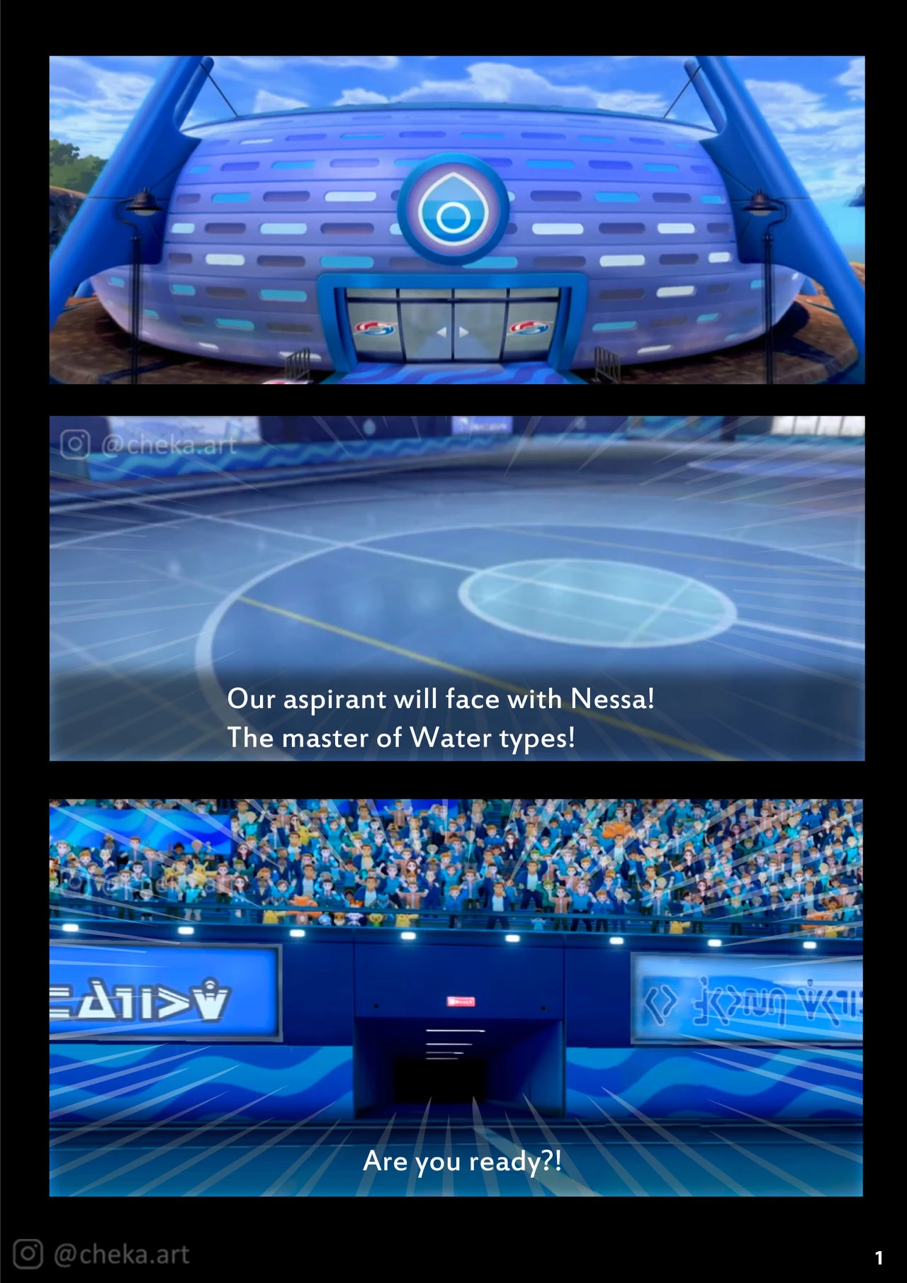 Nessa Battle Gym porn comic picture 2