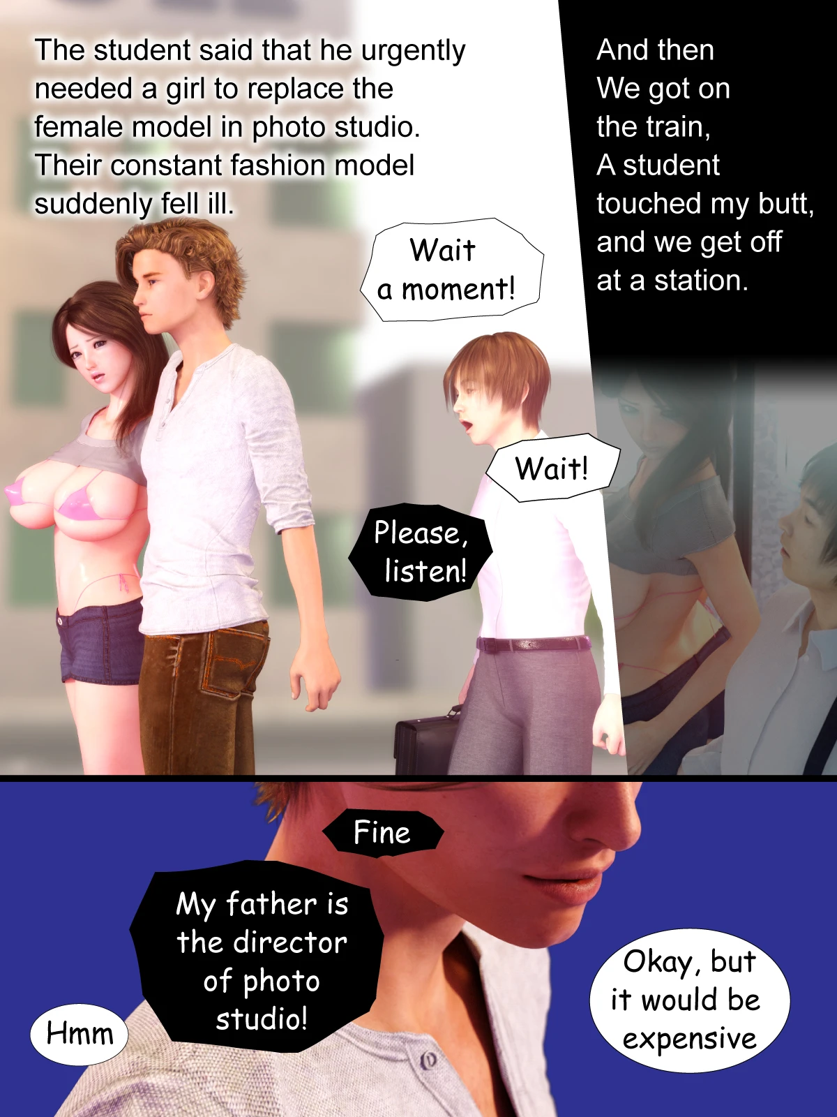 NETORARE MAMA: chapter 3 porn comic picture 8