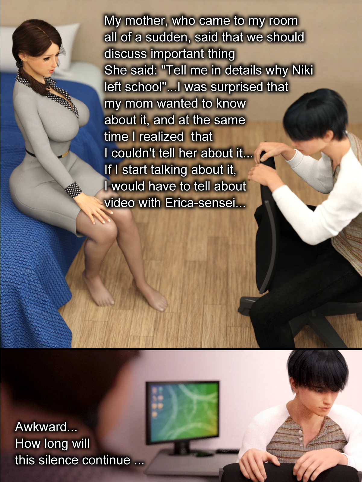 NETORARE MAMA: chapter 4 porn comic picture 26