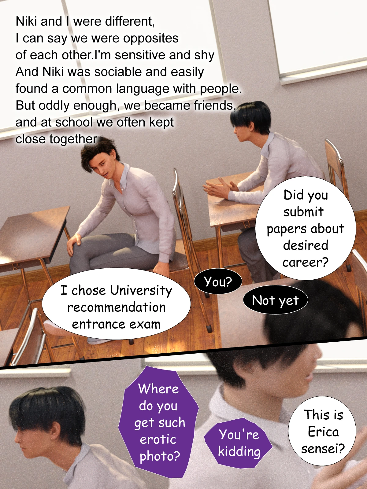 NETORARE MAMA: chapter 4 porn comic picture 3