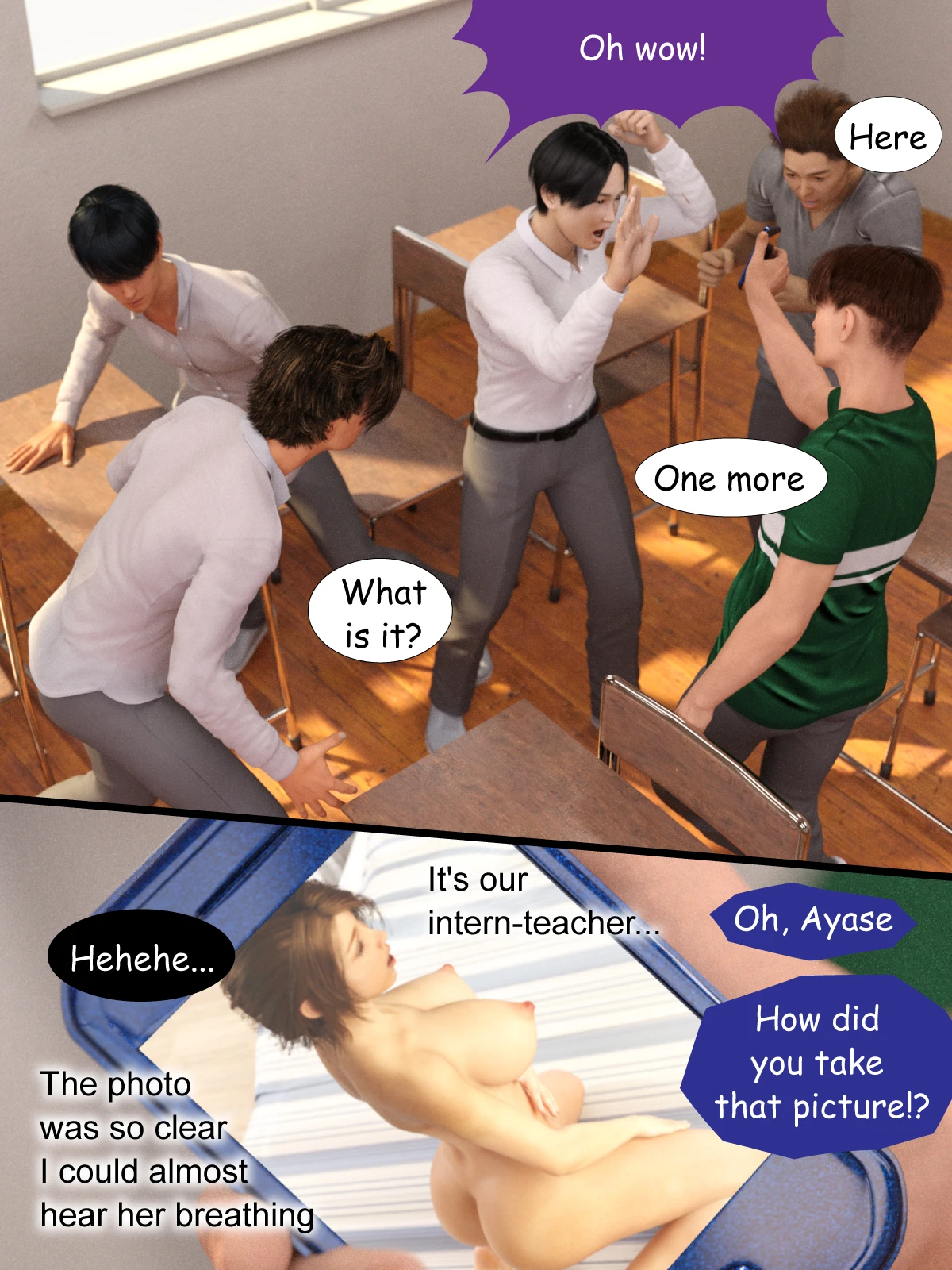 NETORARE MAMA: chapter 4 porn comic picture 4