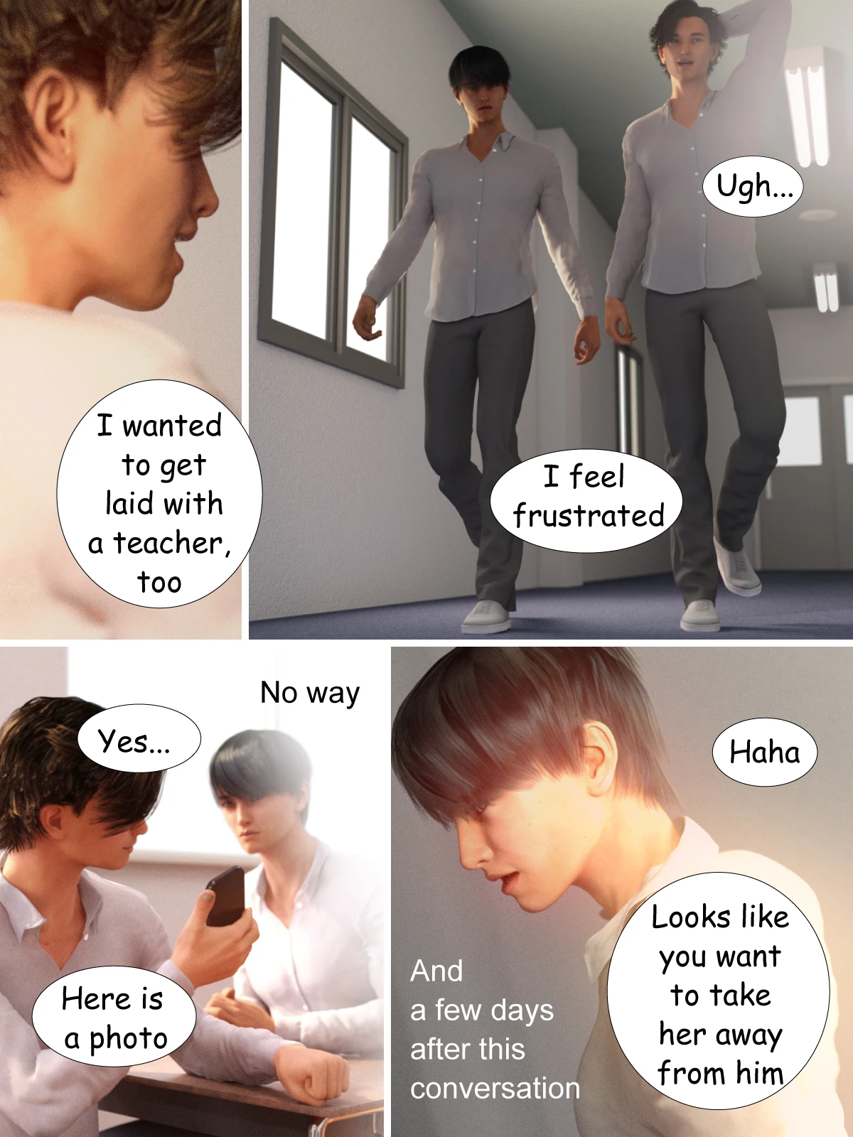 NETORARE MAMA: chapter 4 porn comic picture 7