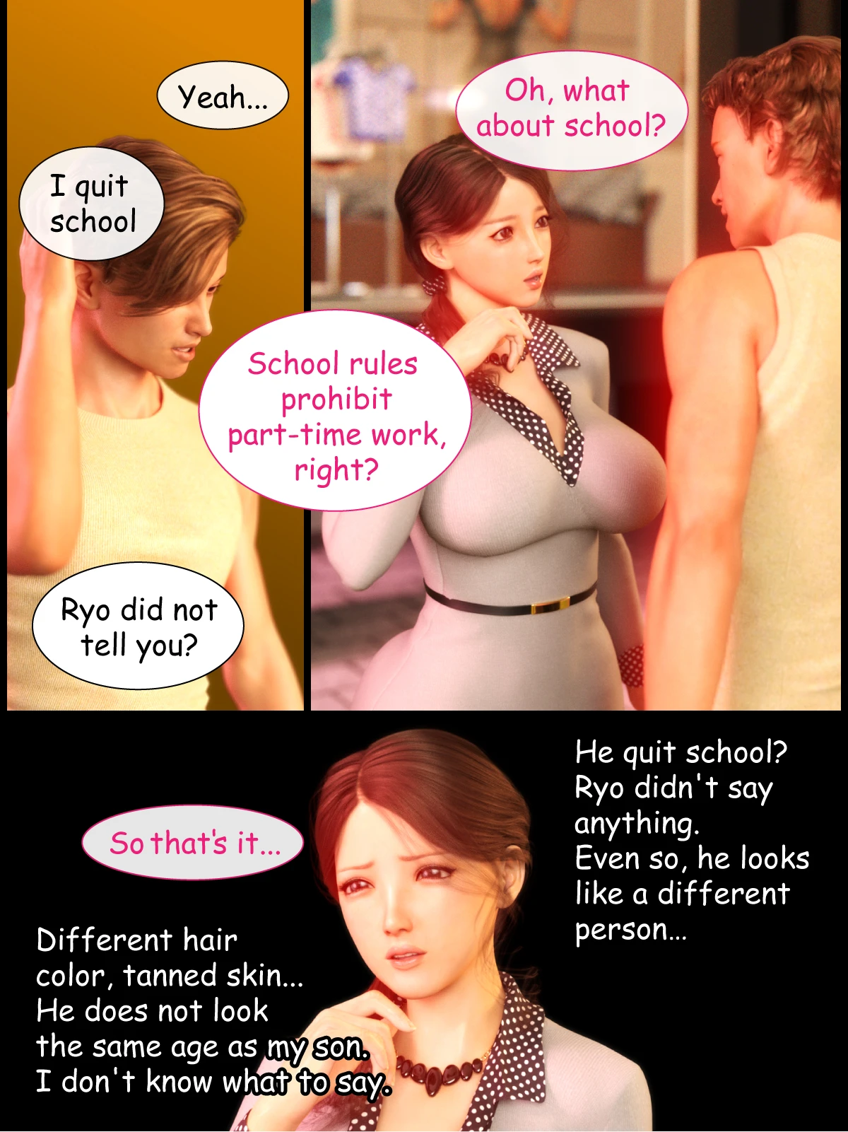 NETORARE MAMA: The First Part porn comic picture 13