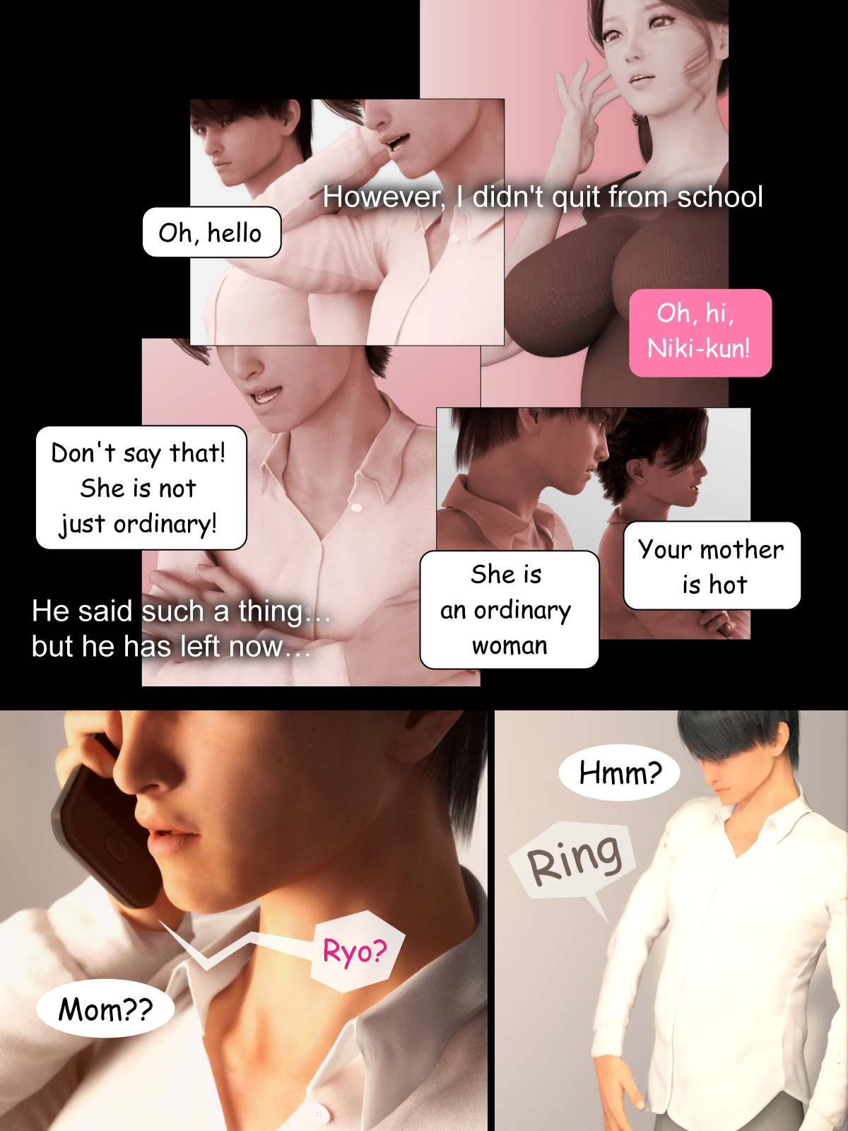 NETORARE MAMA: The First Part porn comic picture 6