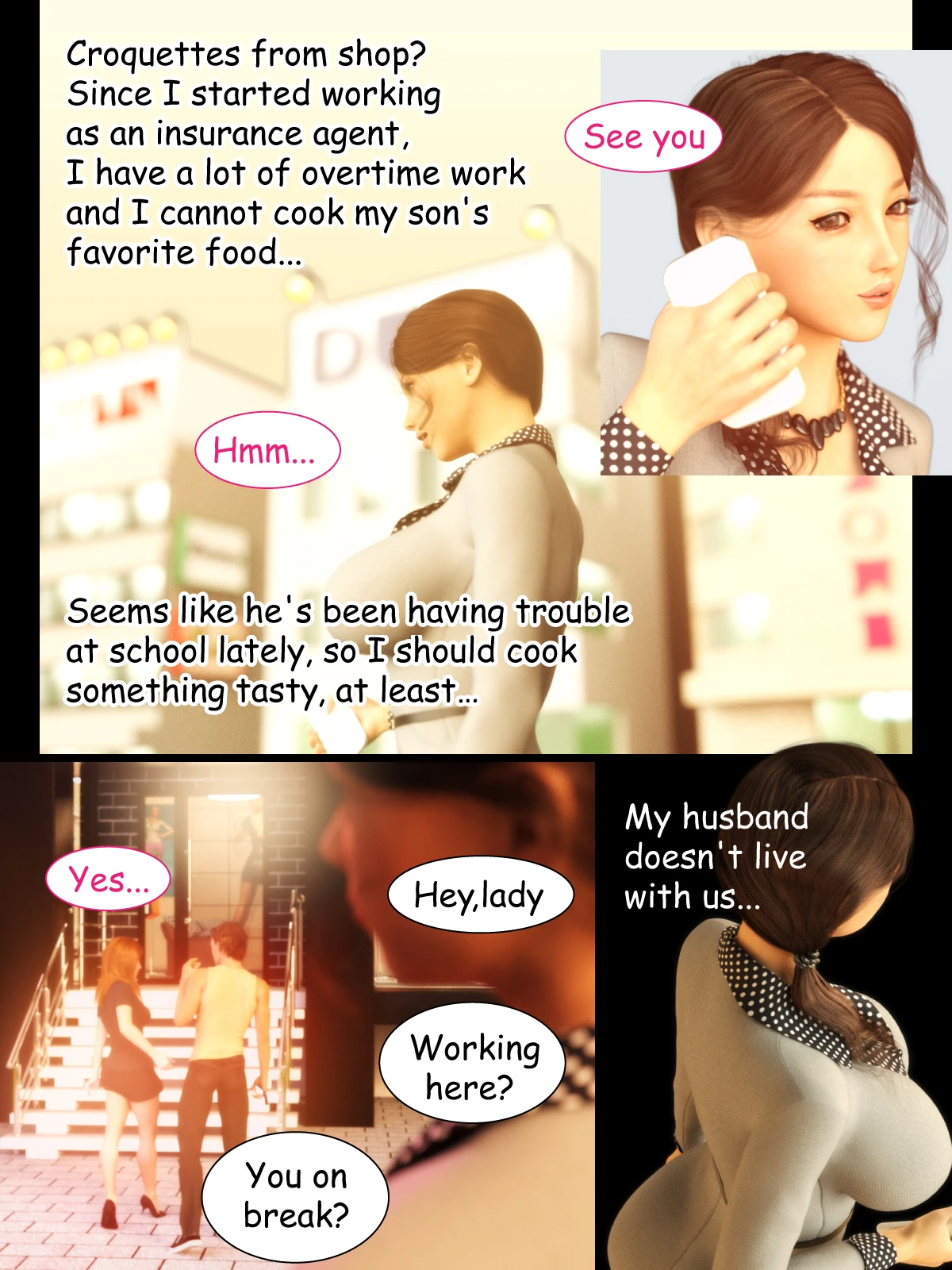 NETORARE MAMA: The First Part porn comic picture 8