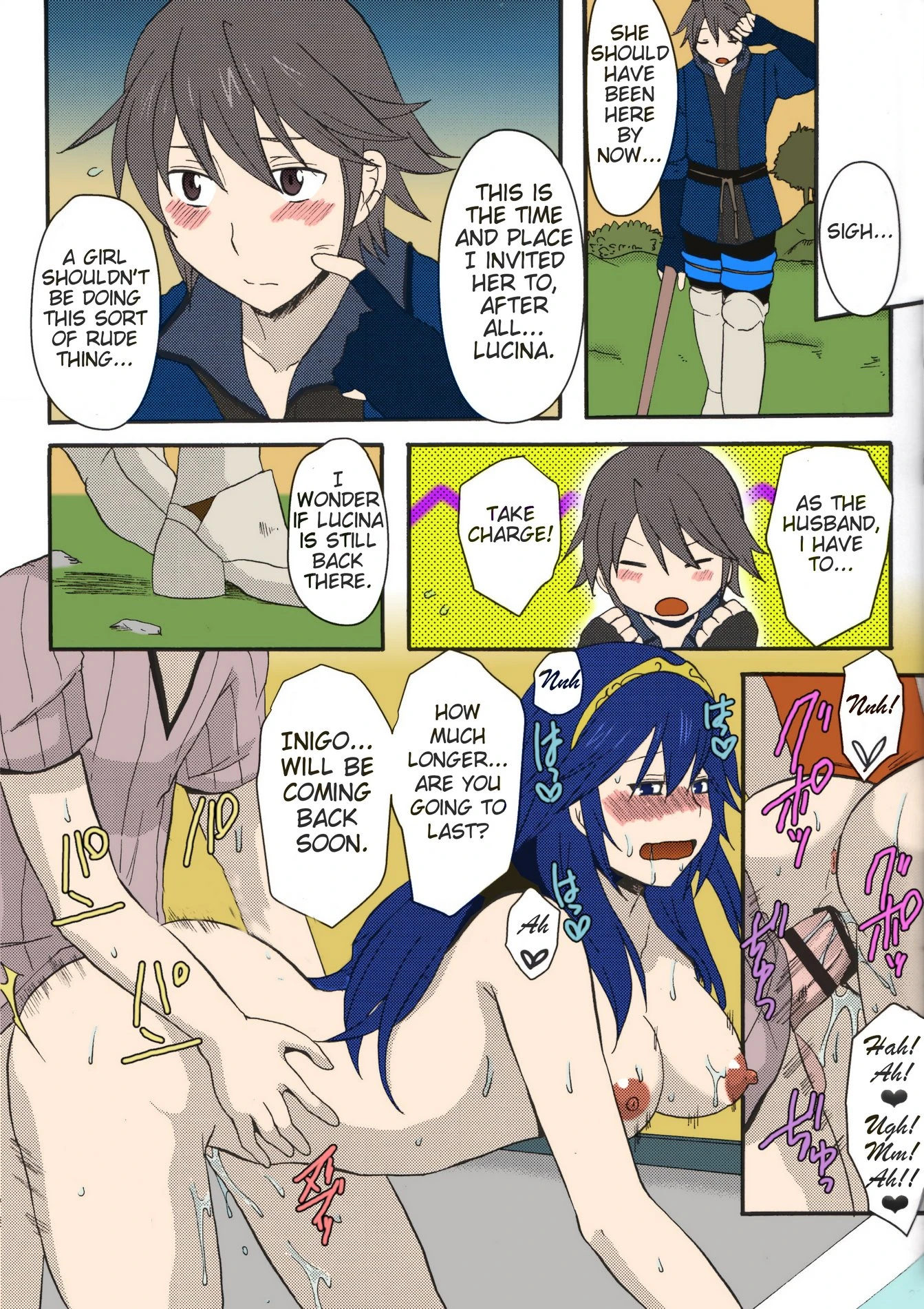 Netorare Princess Lucina porn comic picture 19