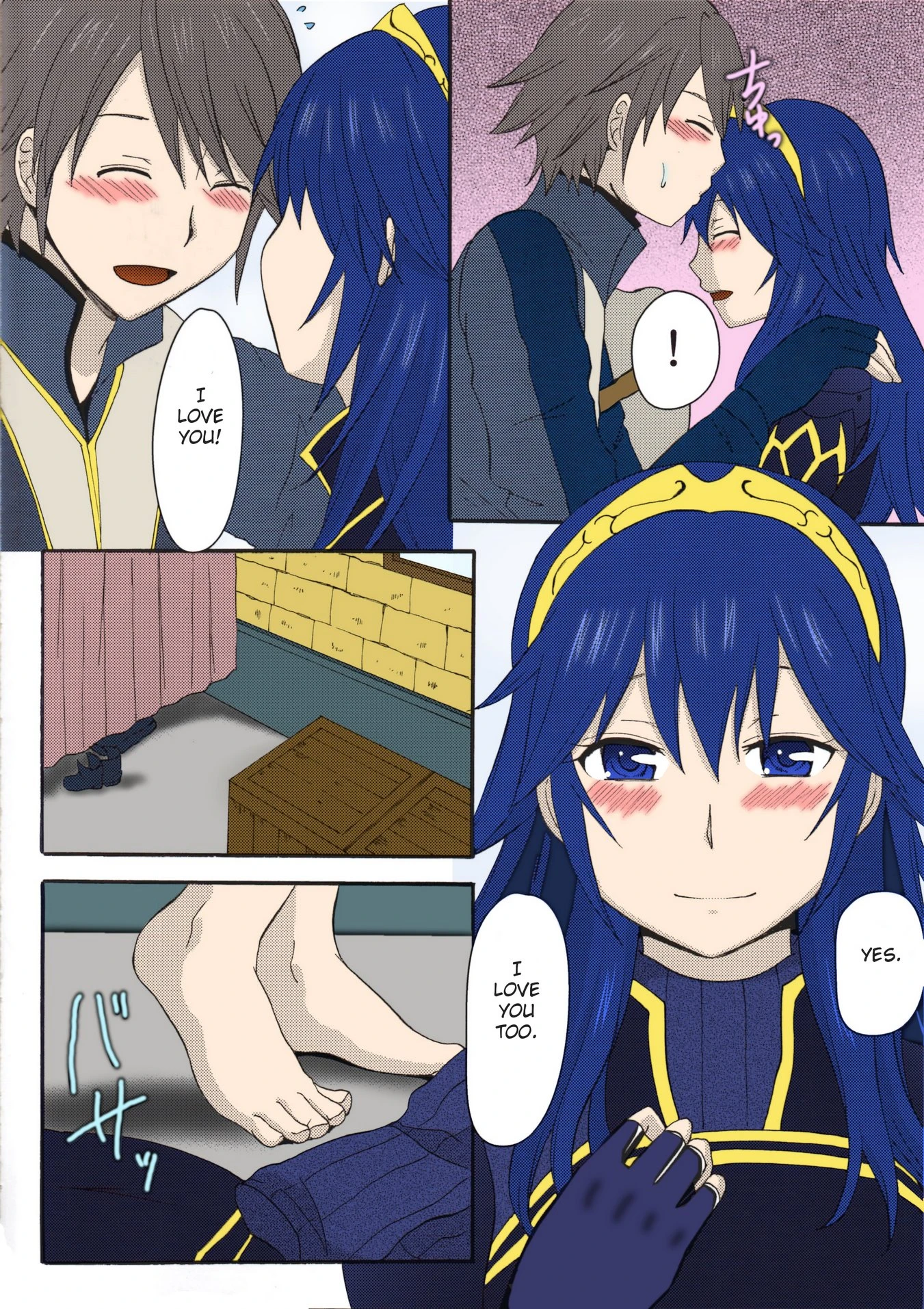 Netorare Princess Lucina porn comic picture 4