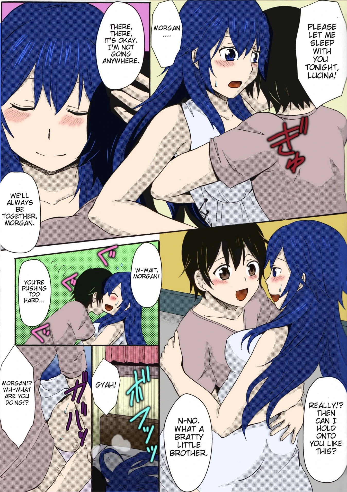 Netorare Princess Lucina porn comic picture 7