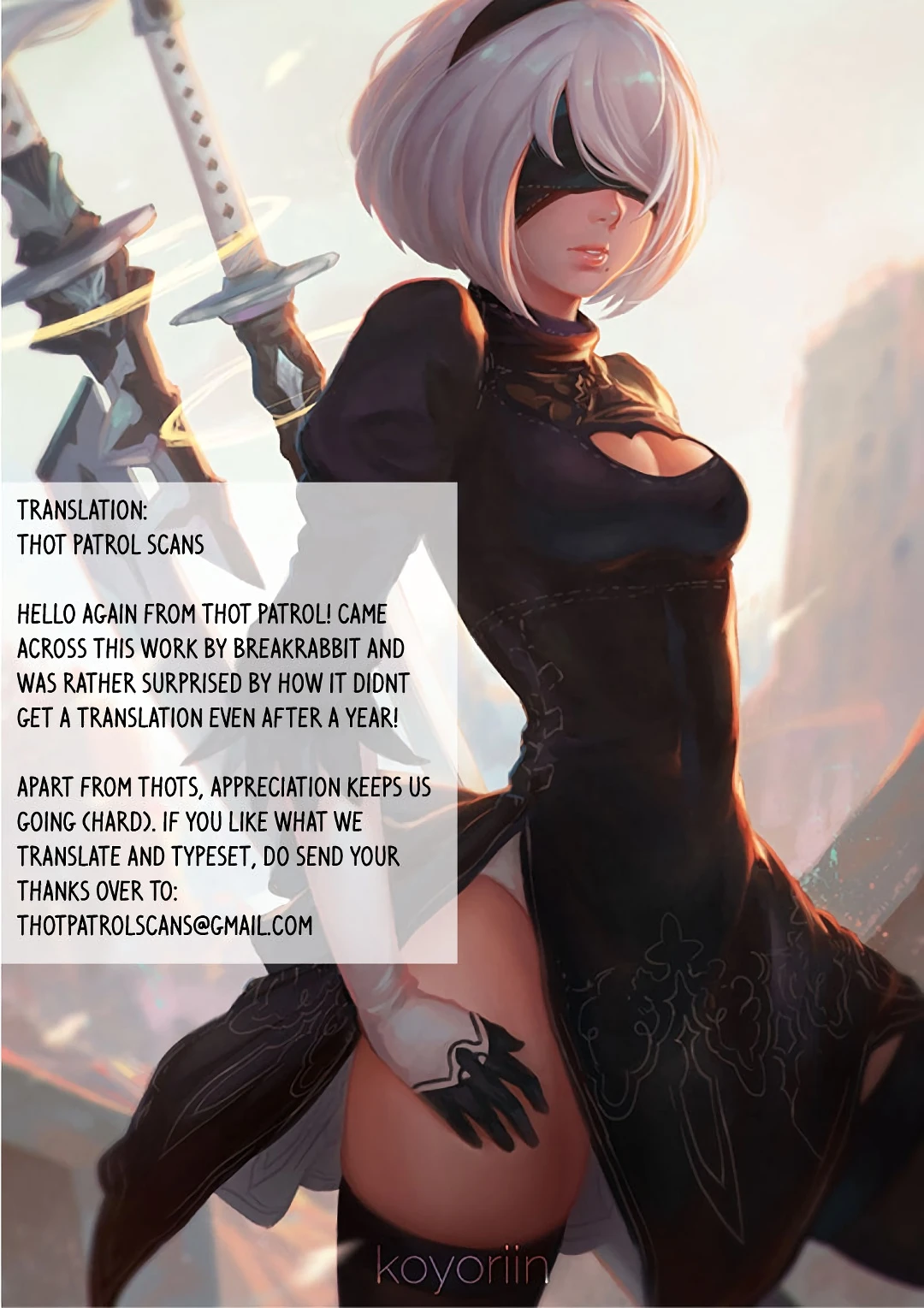 Nier 2B9S porn comic picture 5