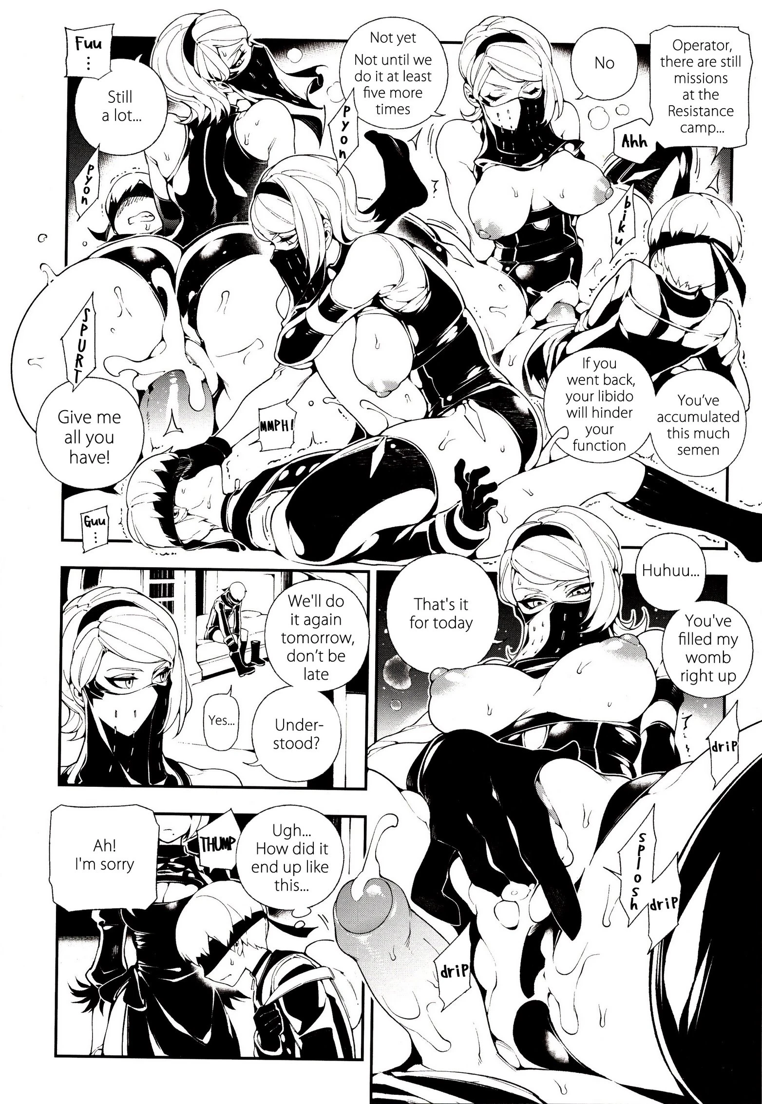 NieR : 2BR18 porn comic picture 13
