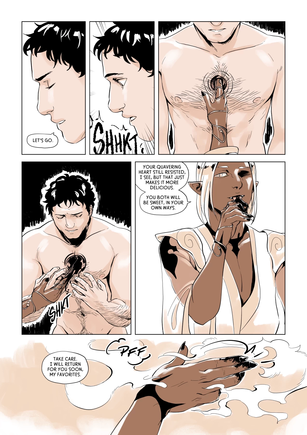 Night Calls 2 porn comic picture 16