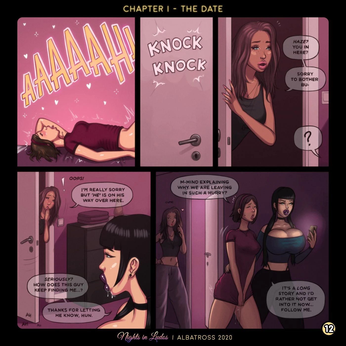Night in Ludos porn comic picture 13