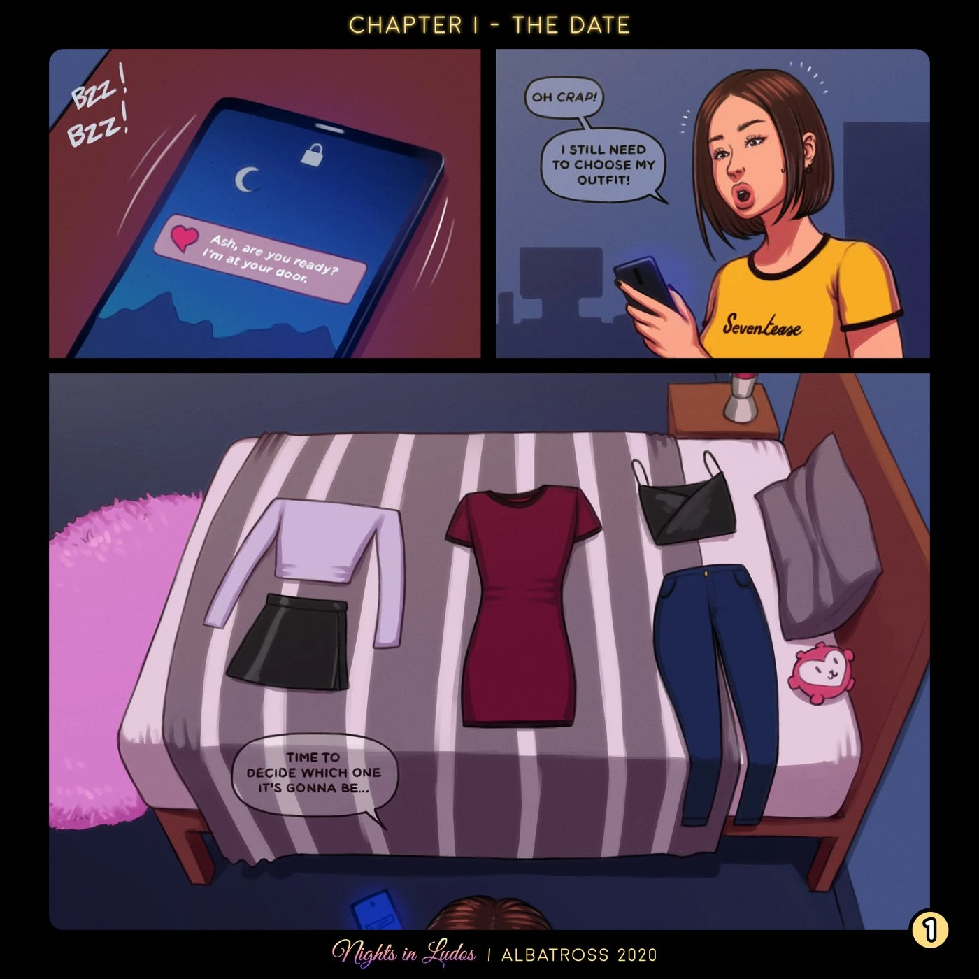 Night in Ludos porn comic picture 2