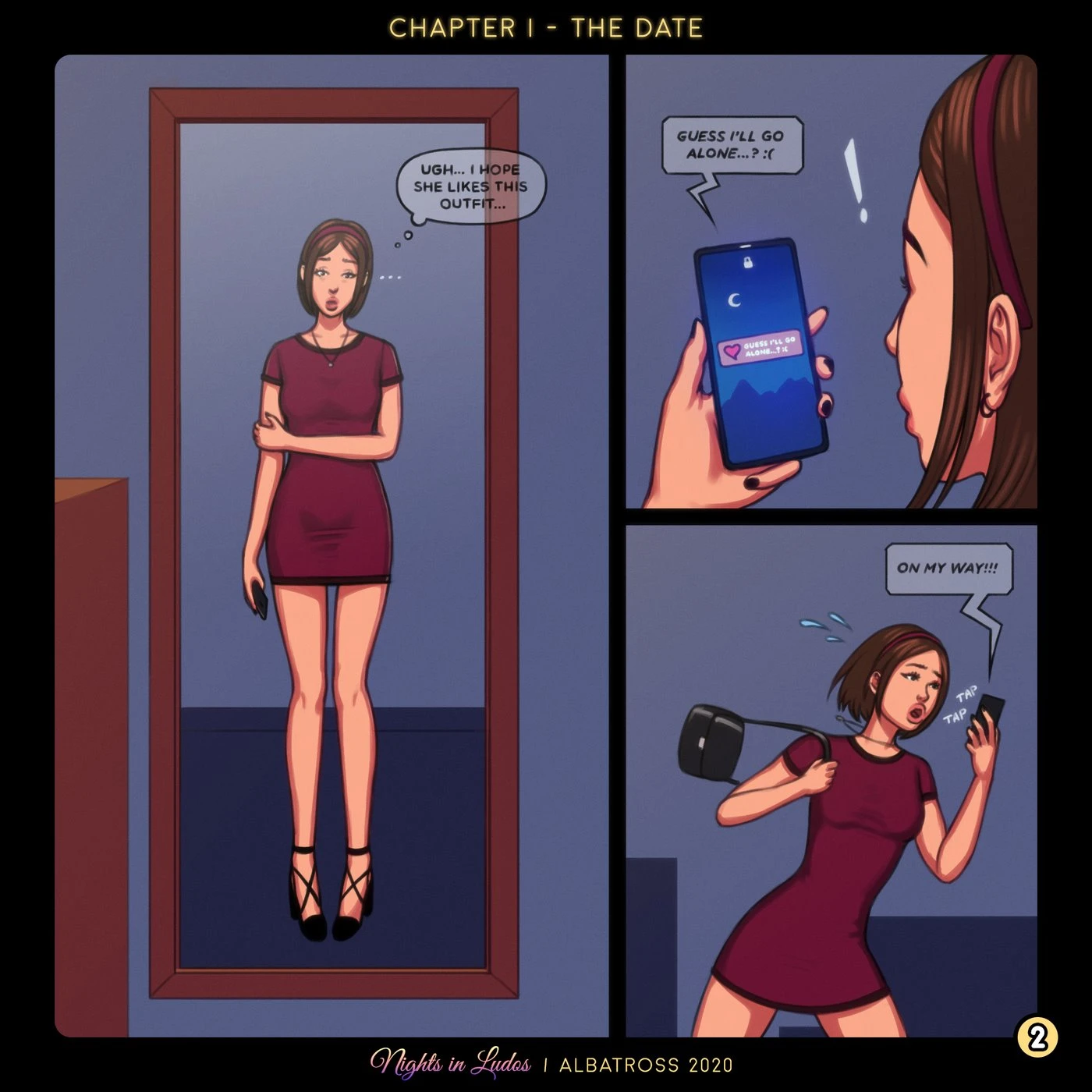 Night in Ludos porn comic picture 3