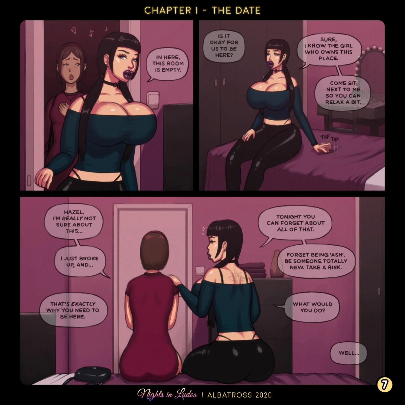 Night in Ludos porn comic picture 8