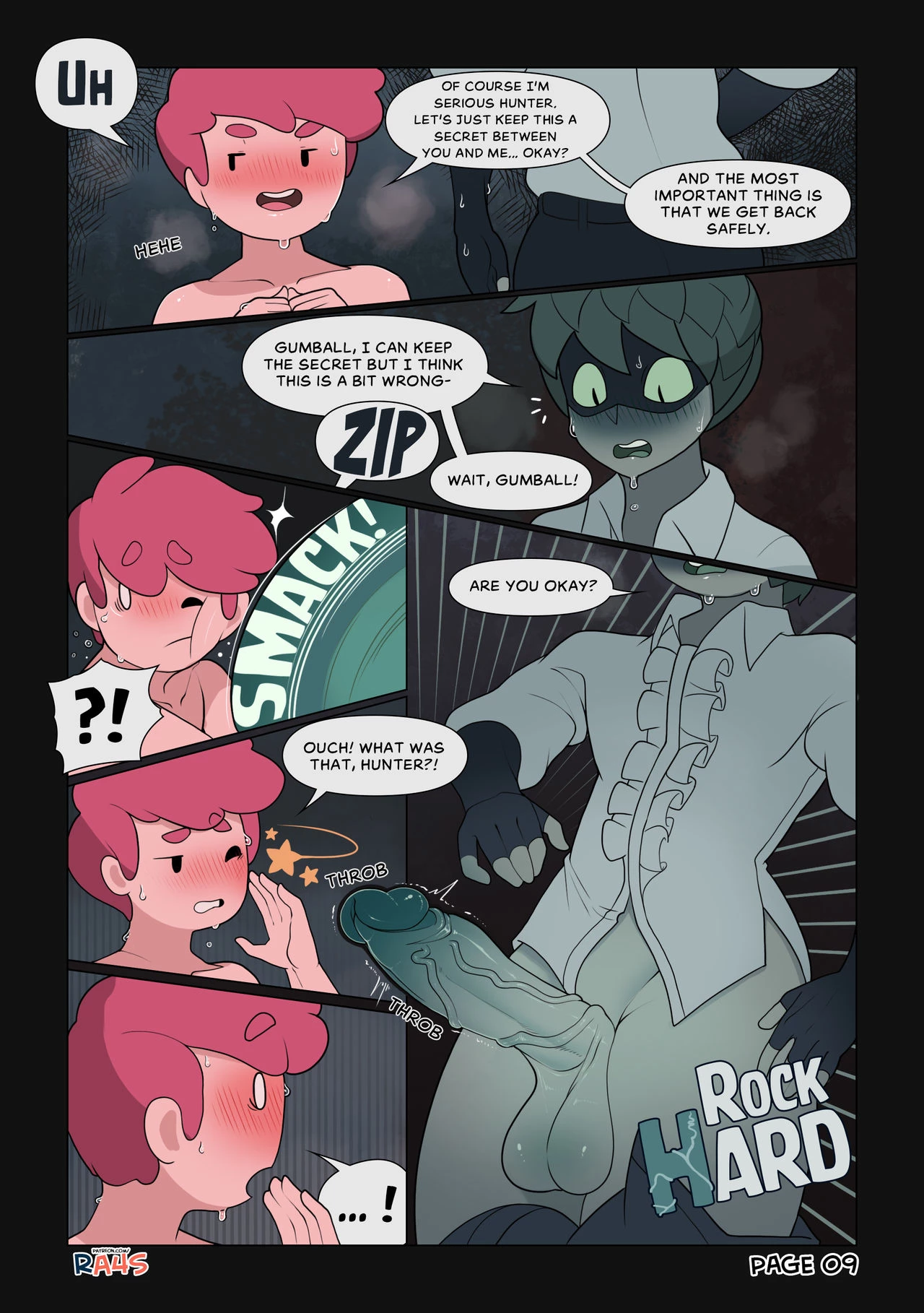 Night In The Fox Woods porn comic picture 9