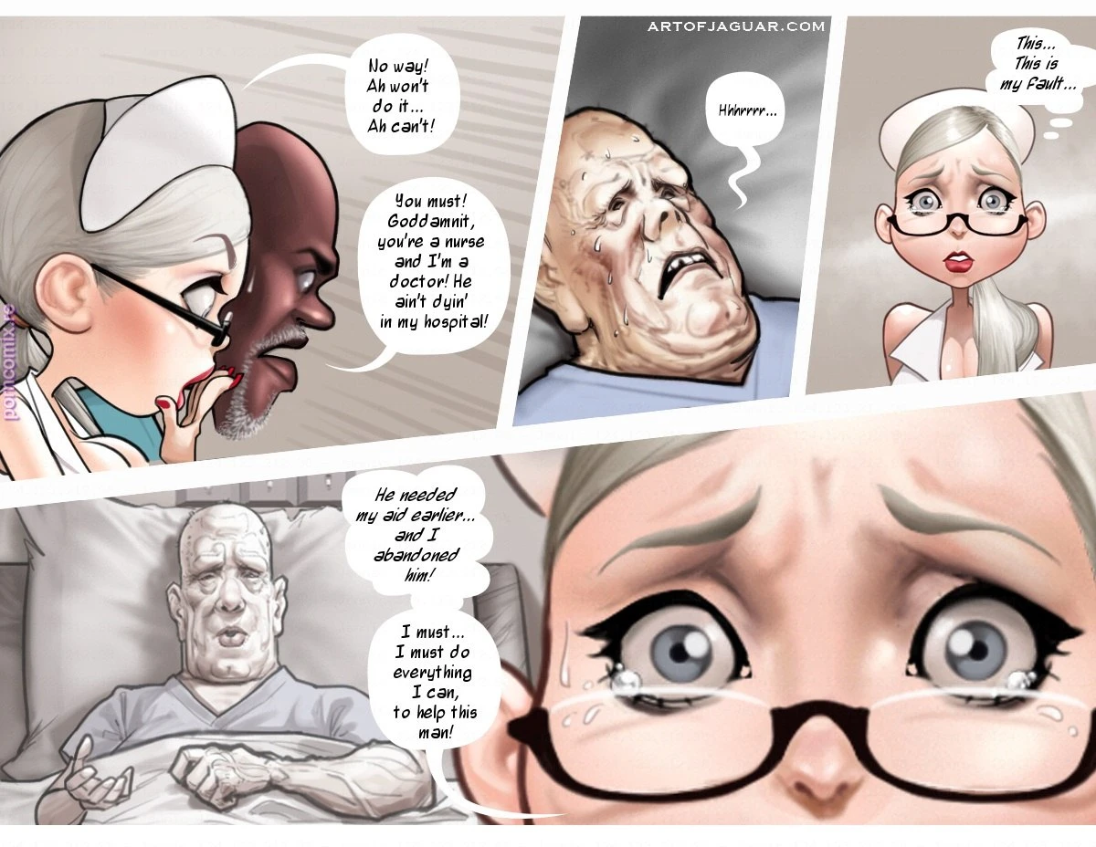 Night Nurse Sara porn comic picture 8