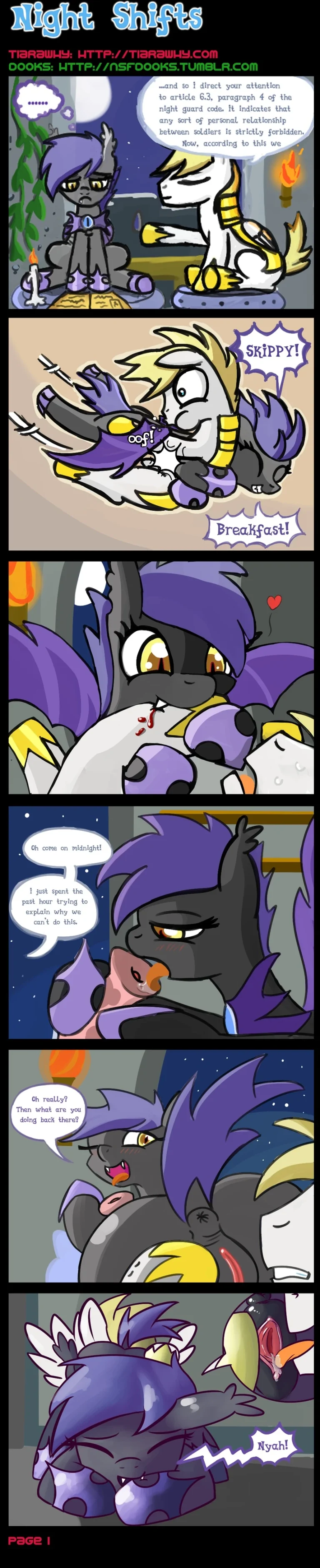 Night shifts porn comic picture 1