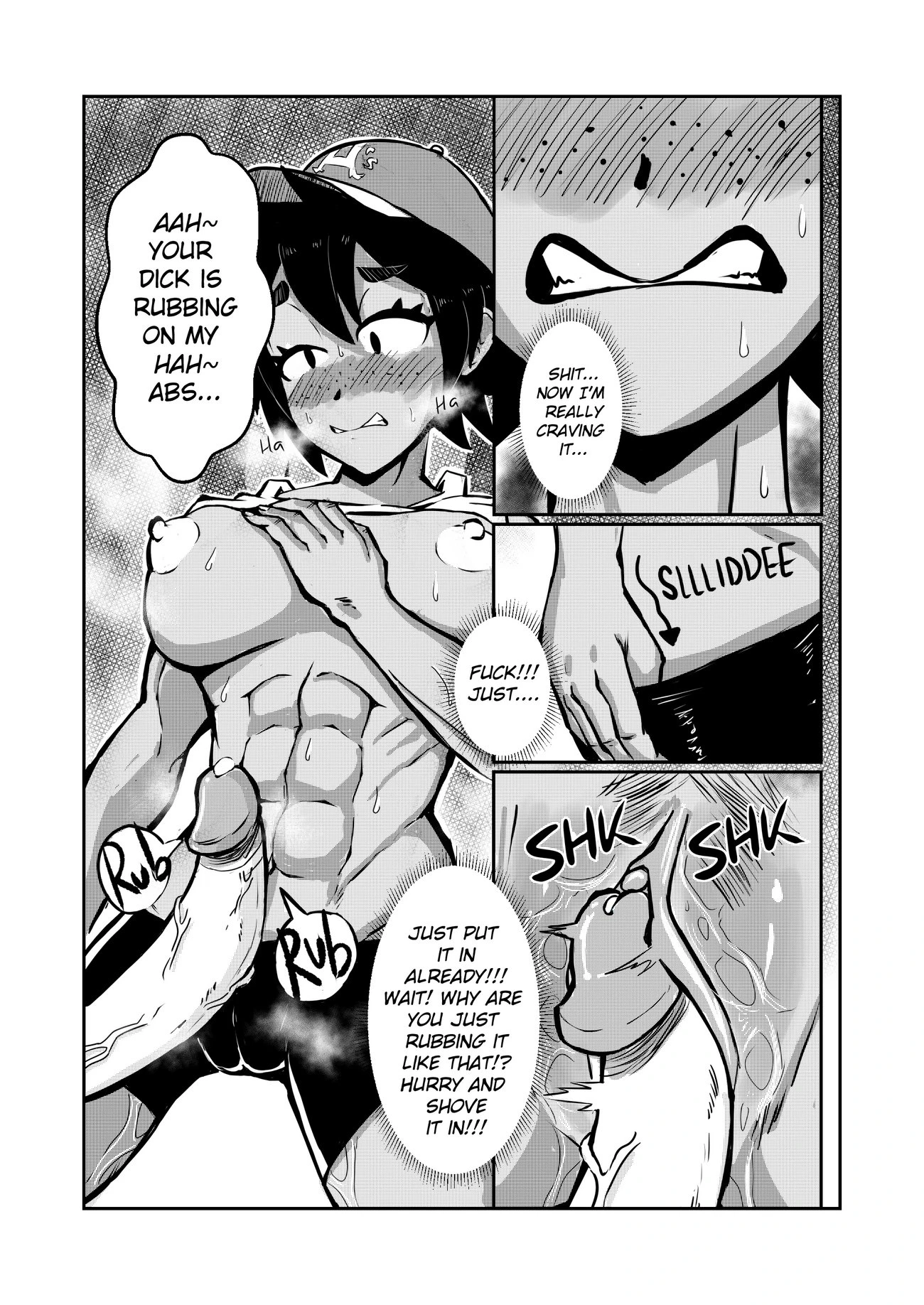 Night-time at the Dugout porn comic picture 5