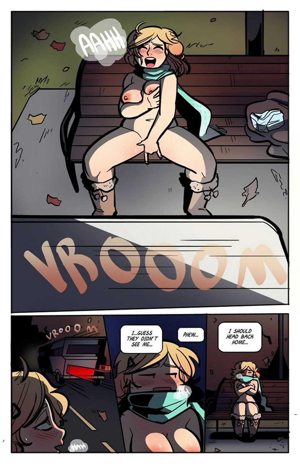 Night Walk porn comic picture 14