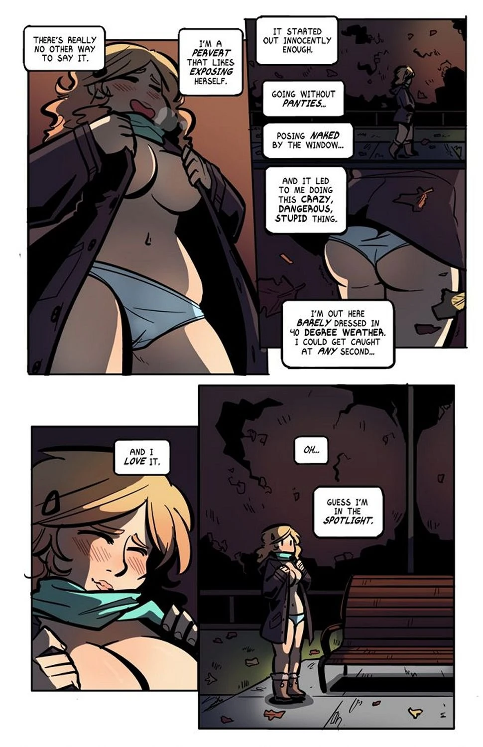 Night Walk porn comic picture 3