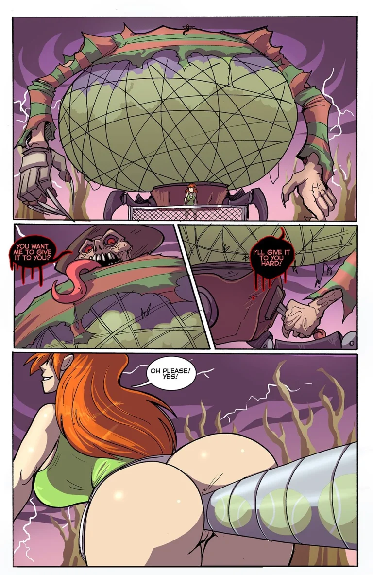 Nightmarish Breast Expansion porn comic picture 9