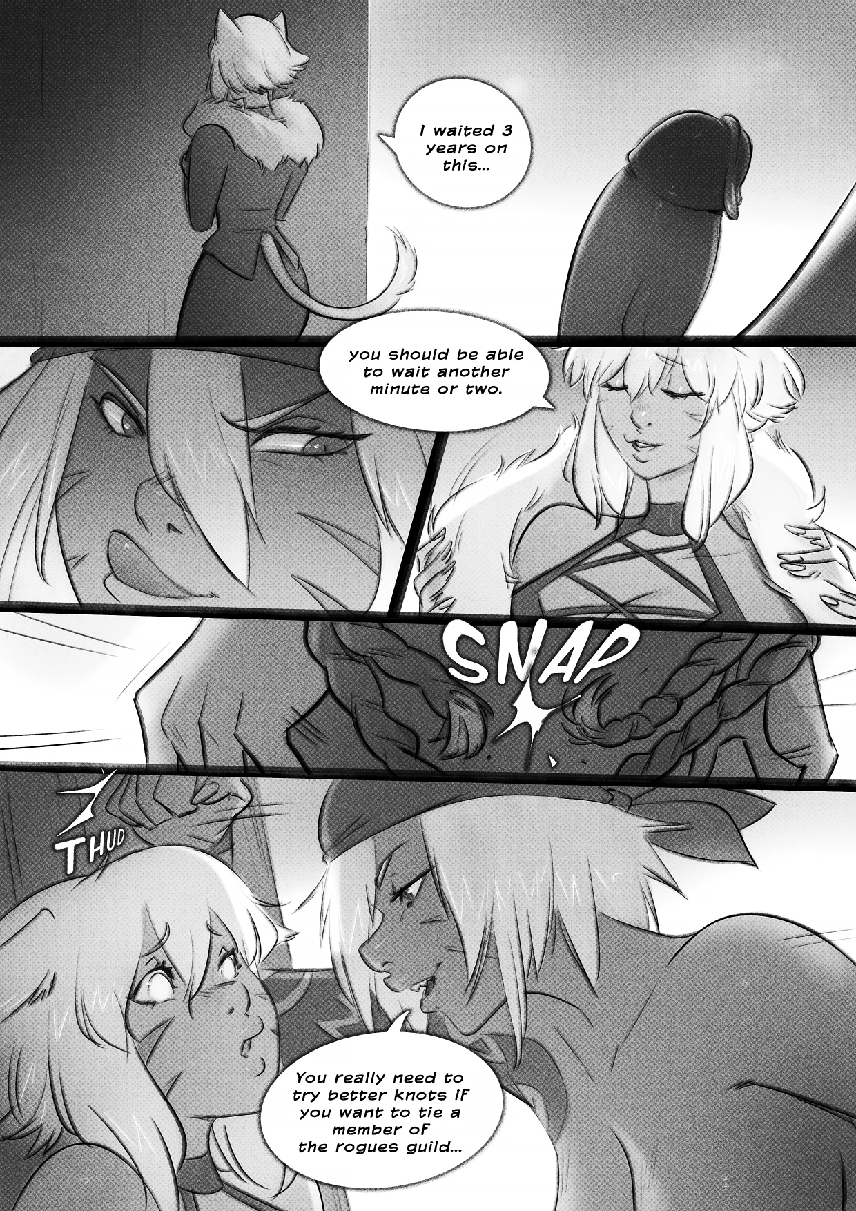 Night's Blessed porn comic picture 12