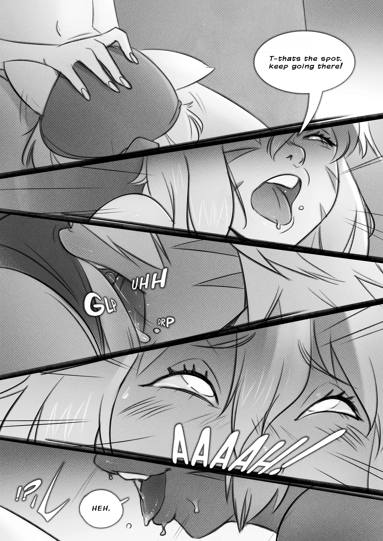 Night's Blessed porn comic picture 15