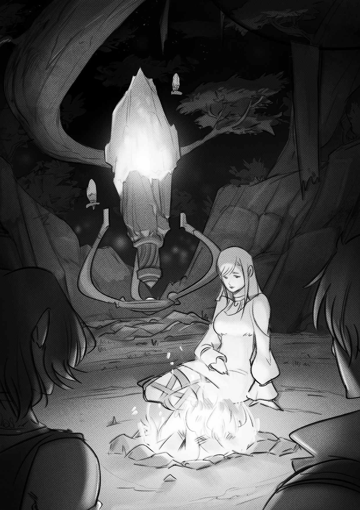 Night's Blessed porn comic picture 2