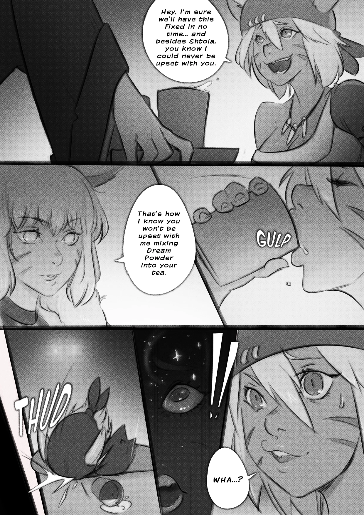 Night's Blessed porn comic picture 5