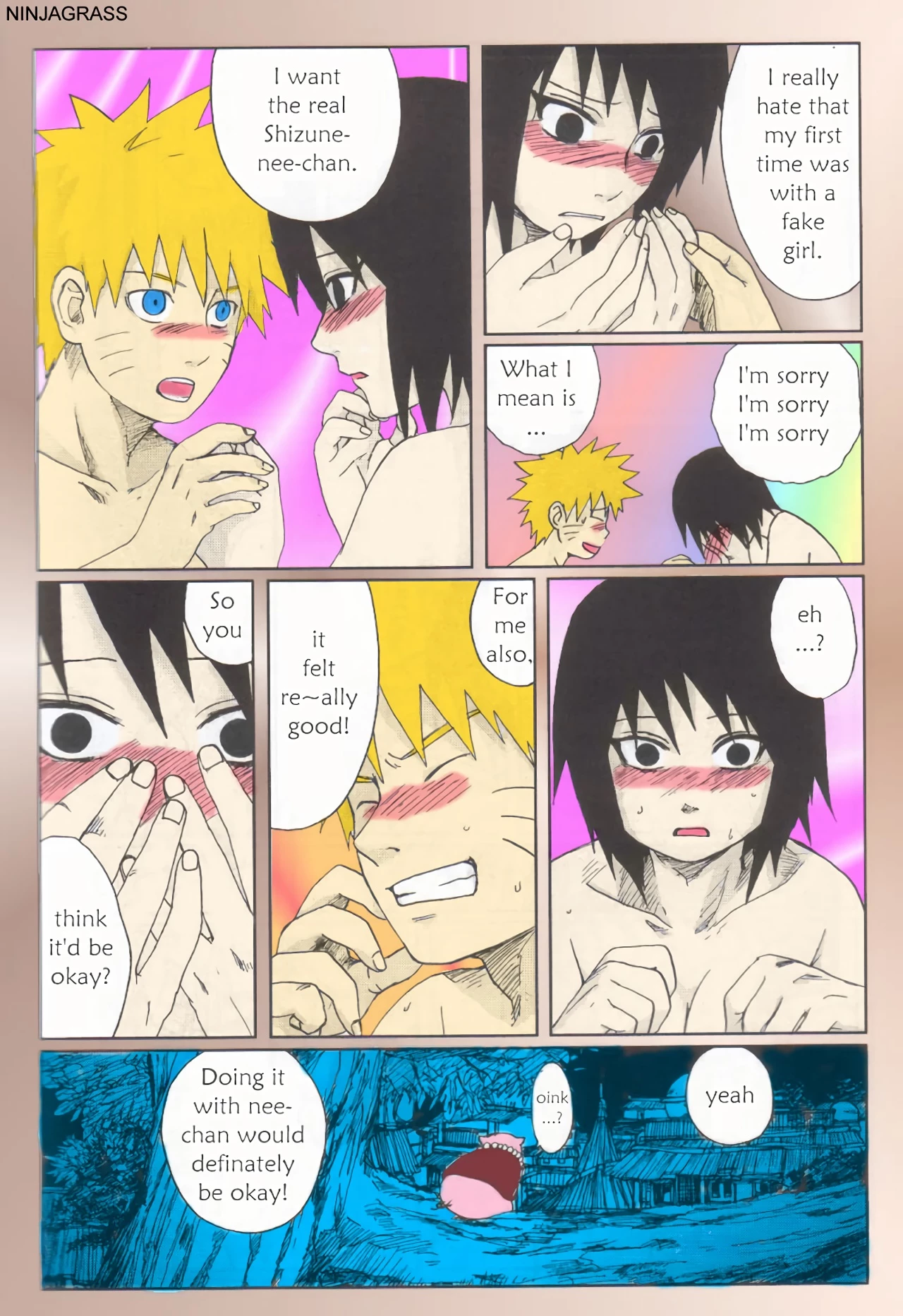 Nisemono [Colorized] porn comic picture 29