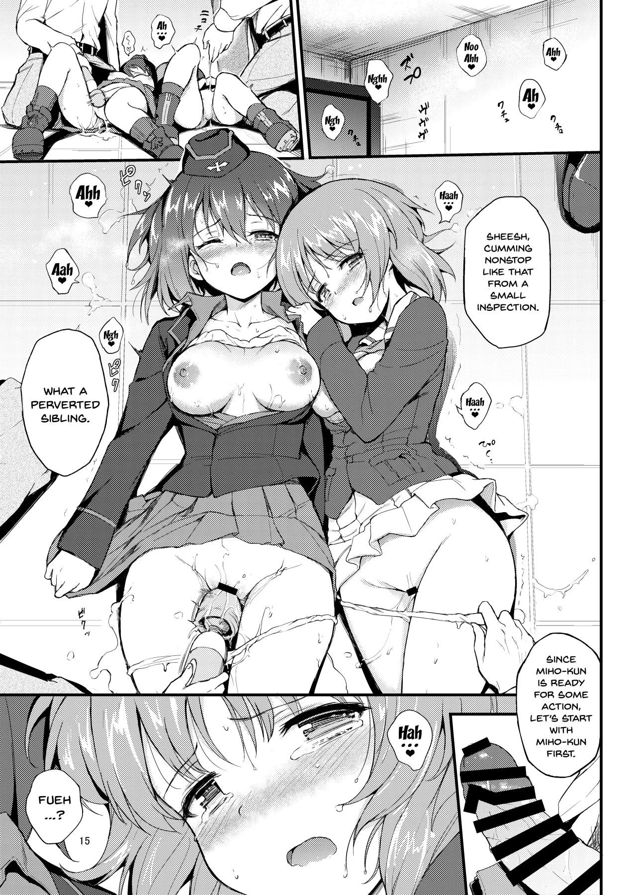 Nishizumi Sisters Sexual Assault porn comic picture 13
