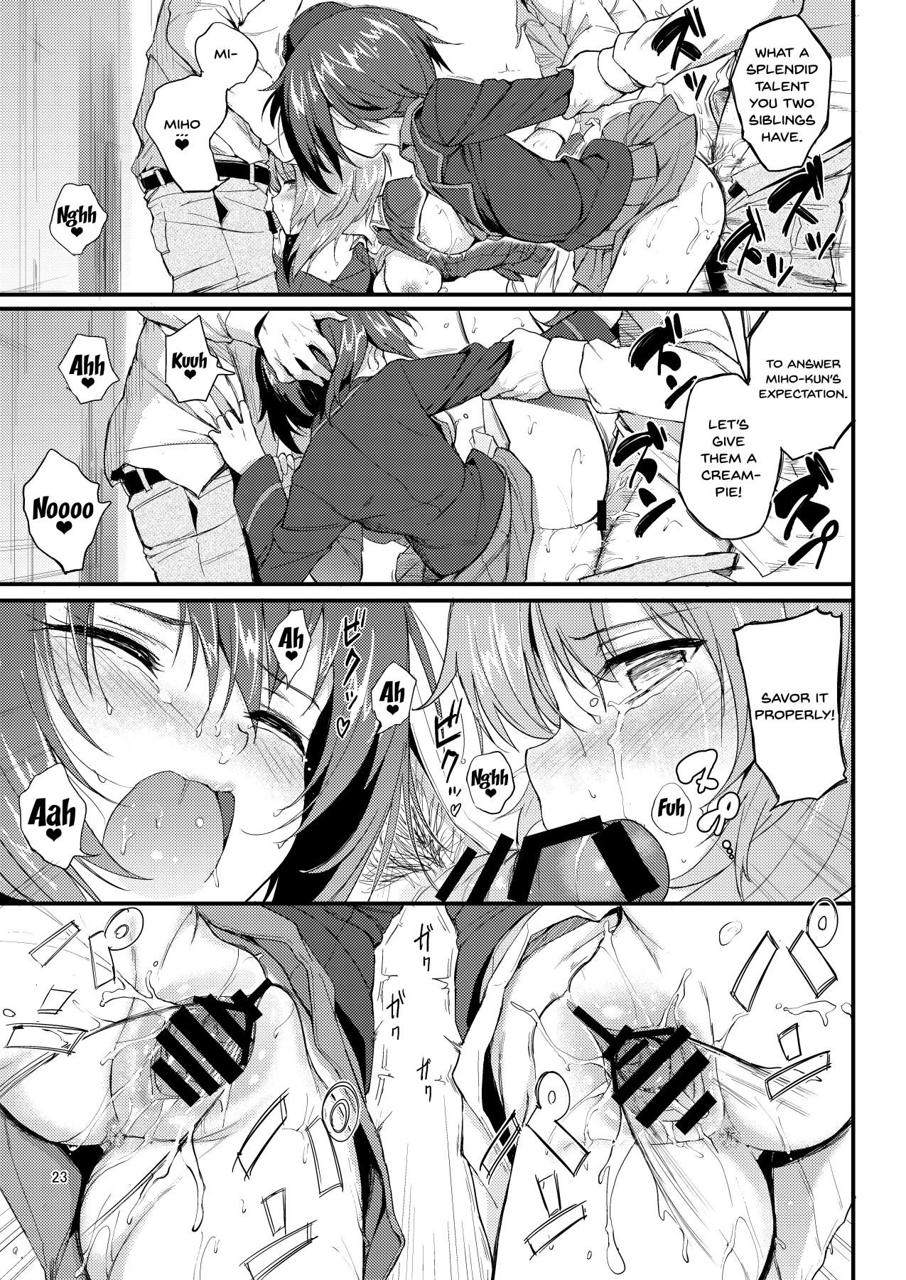 Nishizumi Sisters Sexual Assault porn comic picture 21