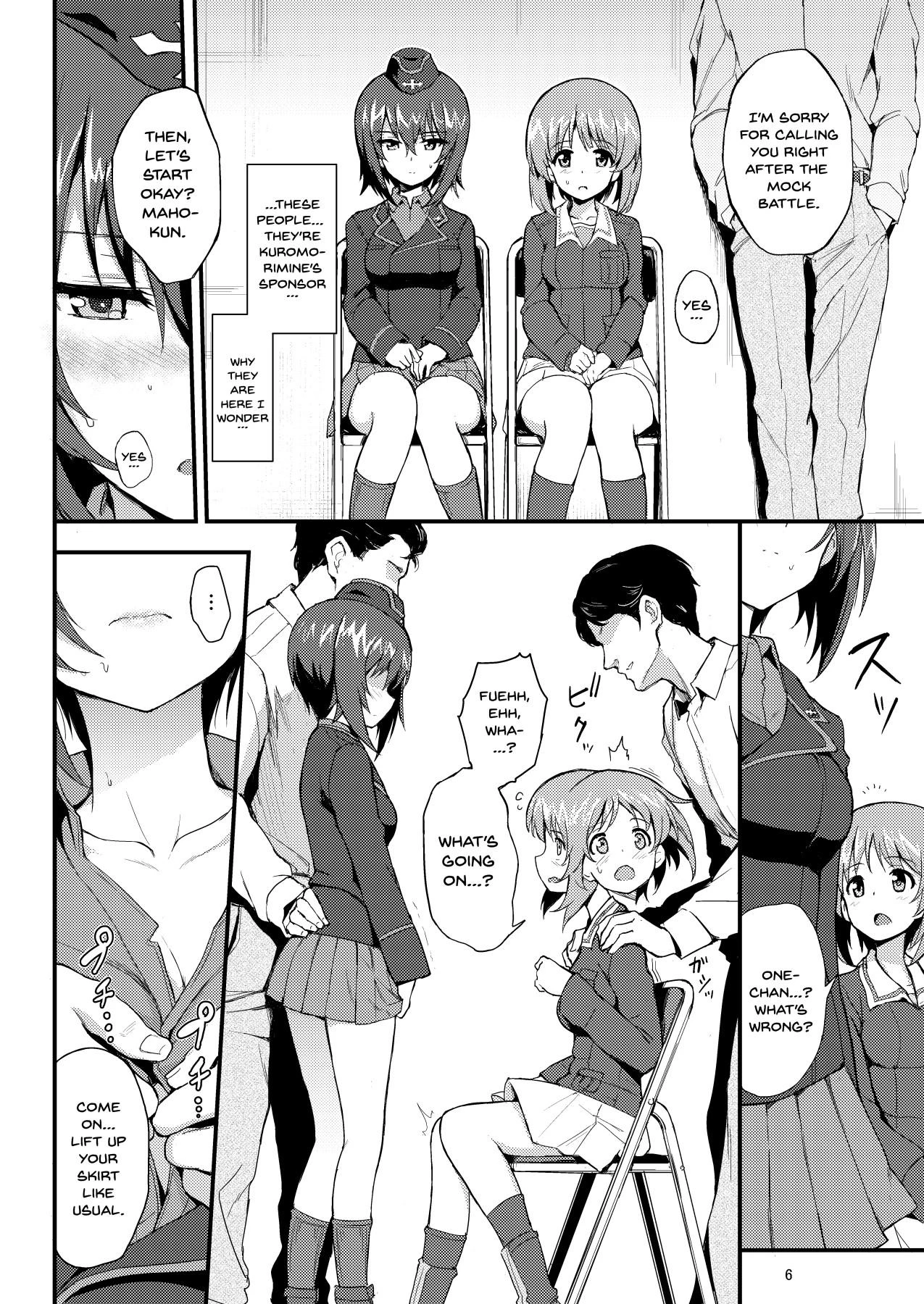Nishizumi Sisters Sexual Assault porn comic picture 4