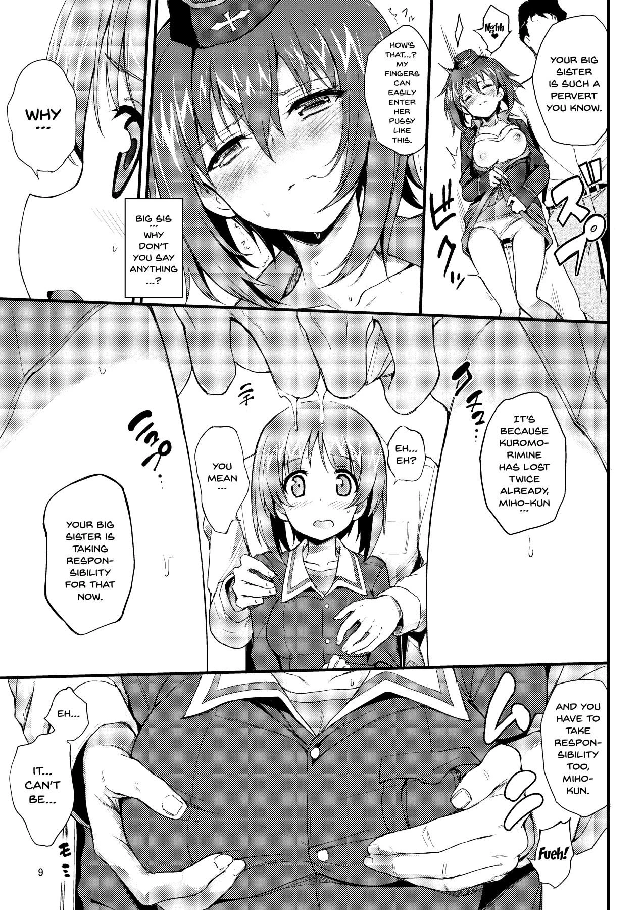 Nishizumi Sisters Sexual Assault porn comic picture 7