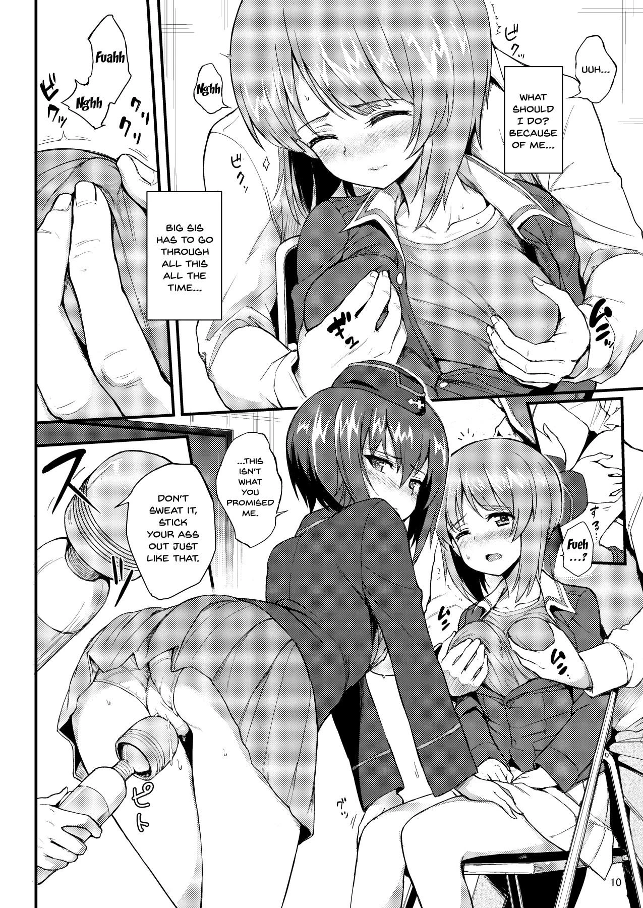 Nishizumi Sisters Sexual Assault porn comic picture 8