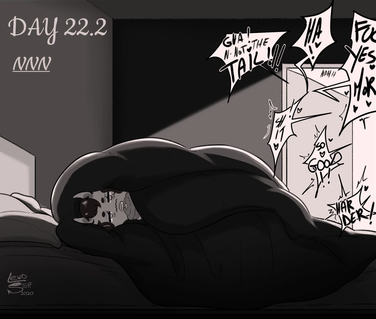 No Nut November with a succubus porn comic picture 21