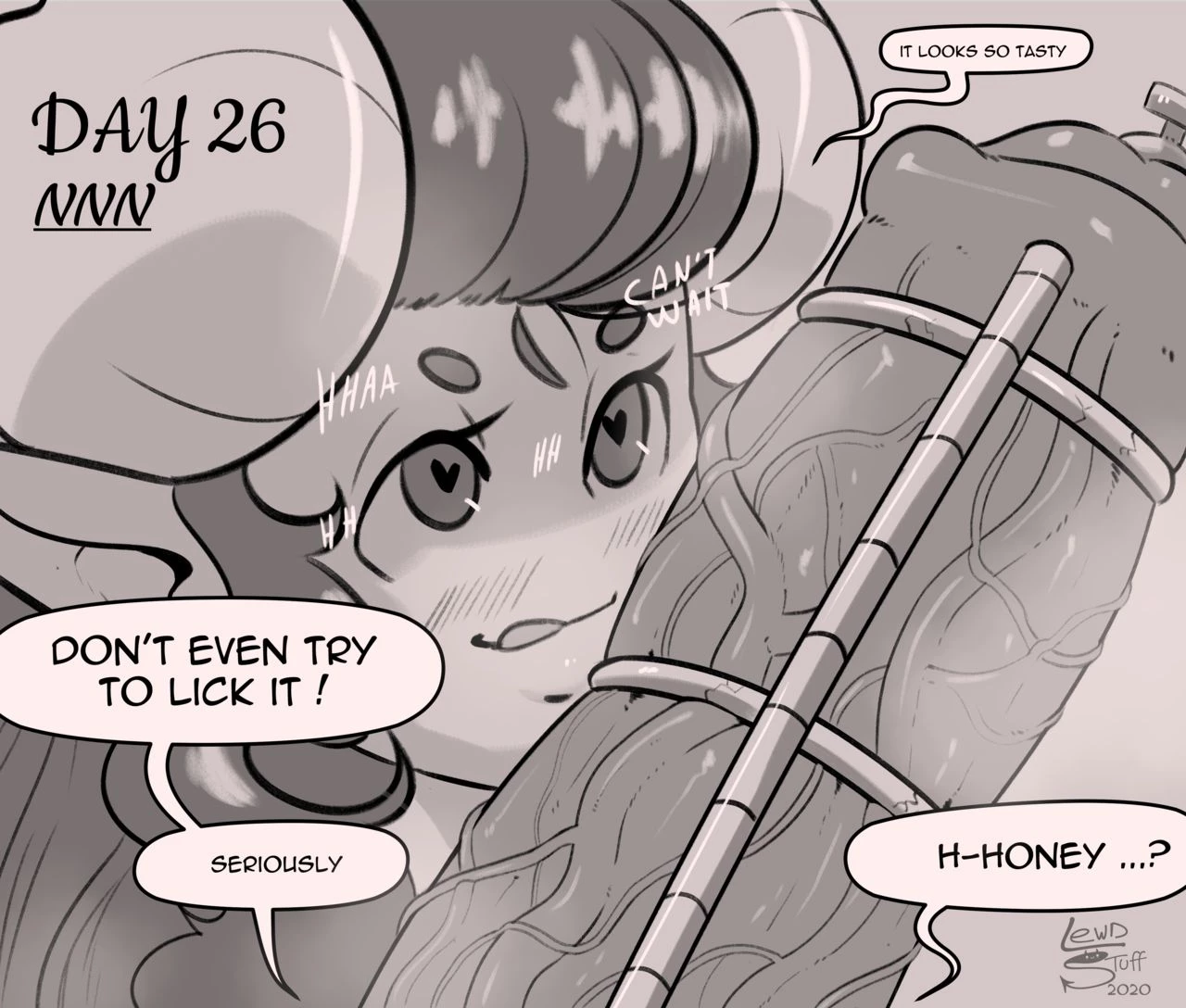 No Nut November with a succubus porn comic picture 26