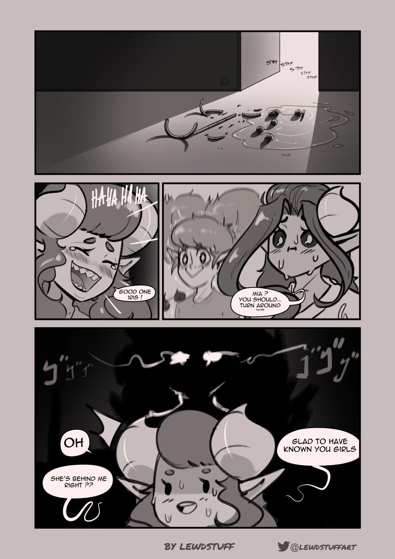 No Nut November with a succubus porn comic picture 31