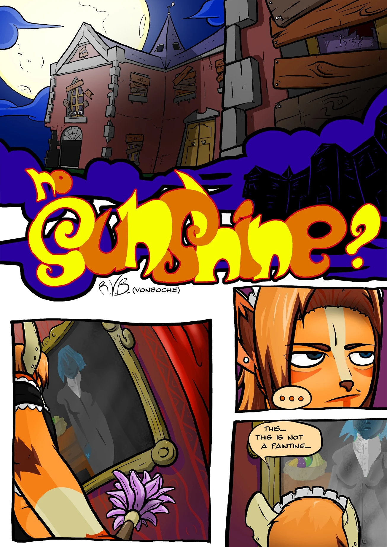 No Sunshine? porn comic picture 1