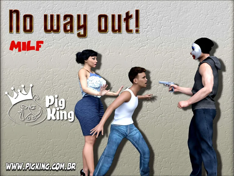 No wat out! porn comic picture 1