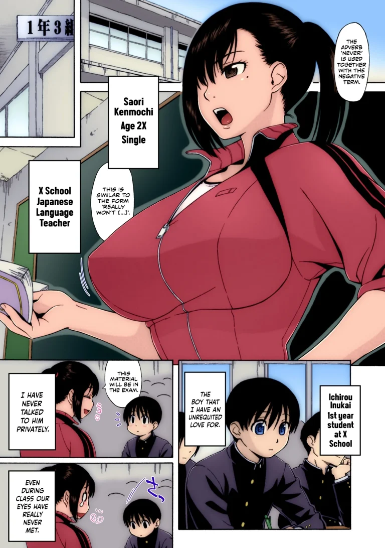Nonstop! Kenmochi-sensei porn comic picture 1
