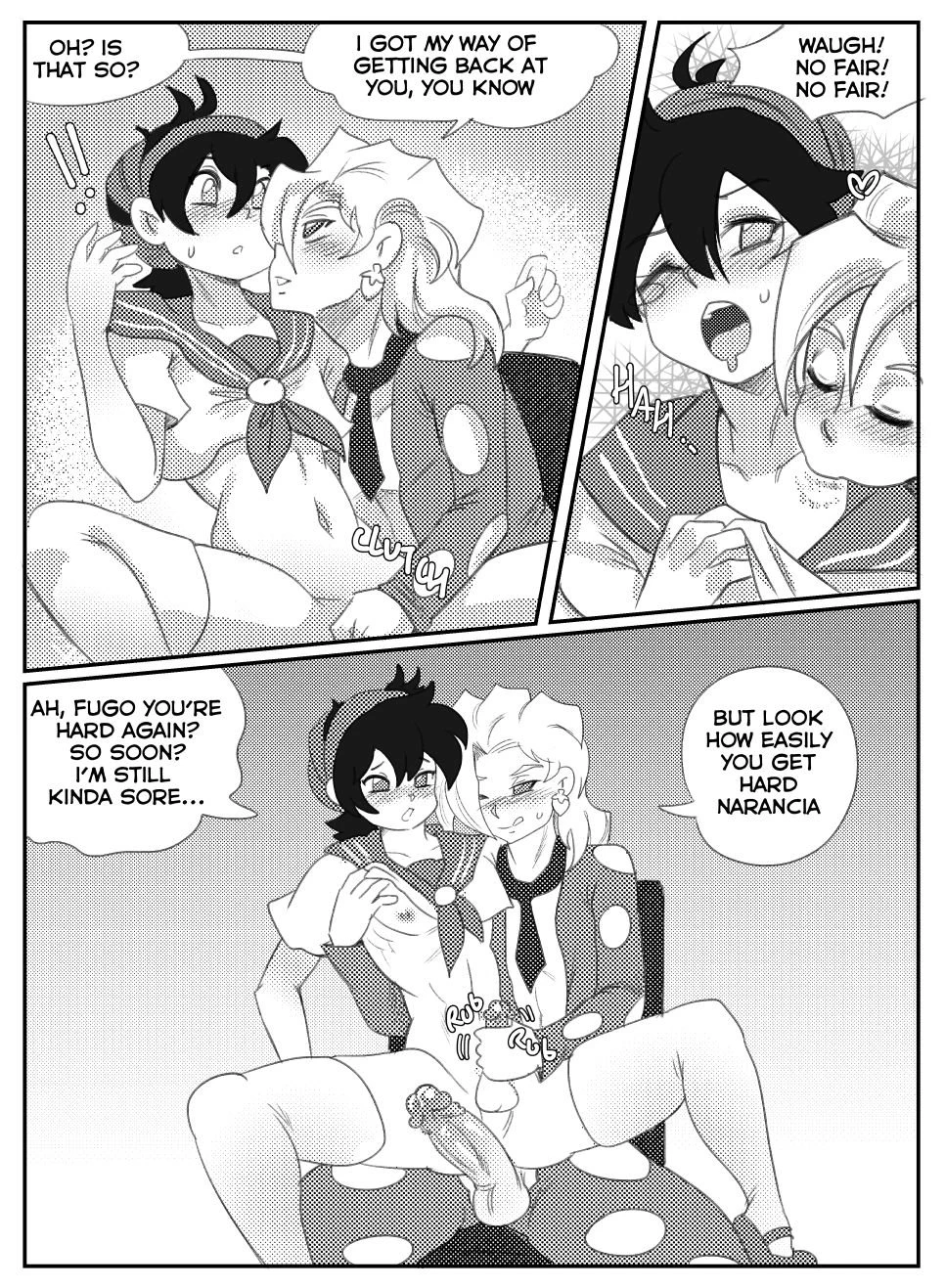 Not Cute porn comic picture 18