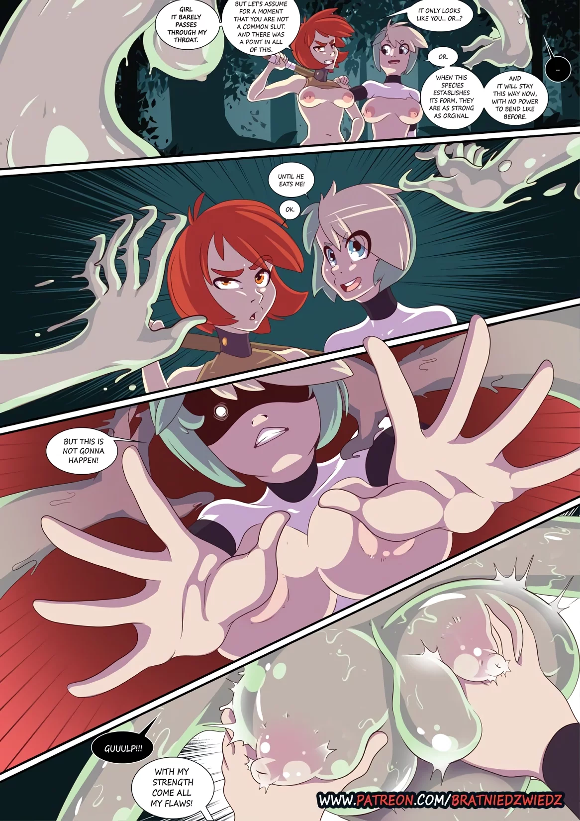 Not So Long Stories – Two Girls One Slimecube porn comic picture 26