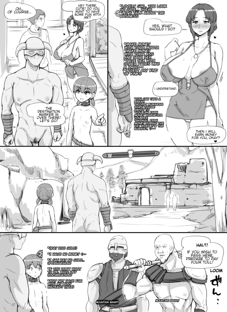 NPC Rape Mode porn comic picture 19