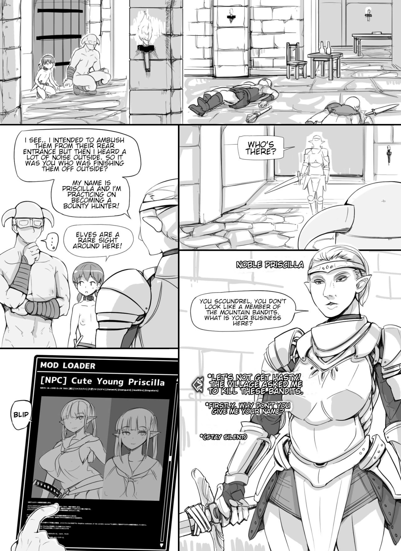 NPC Rape Mode porn comic picture 23