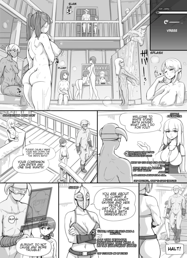 NPC Rape Mode porn comic picture 36