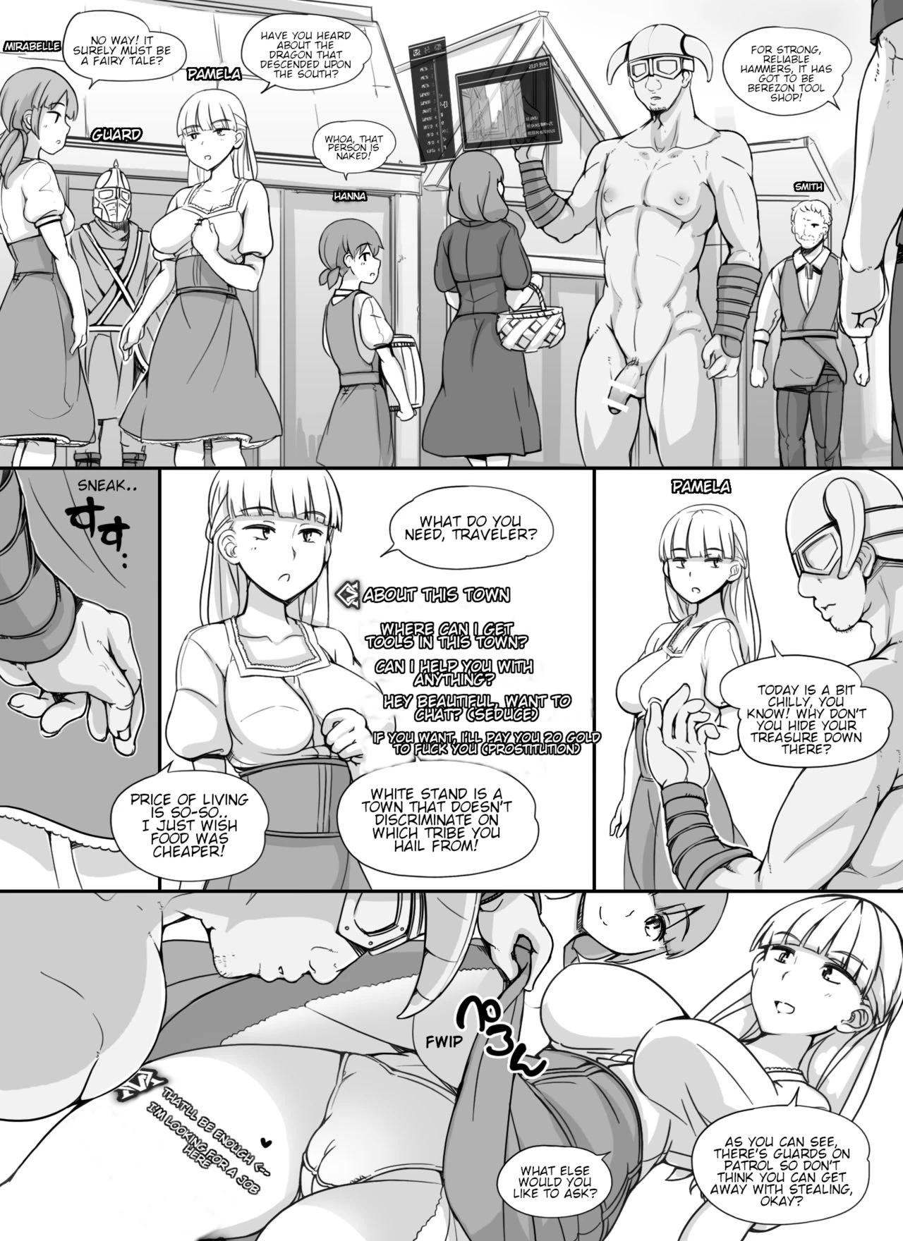 NPC Rape Mode porn comic picture 4