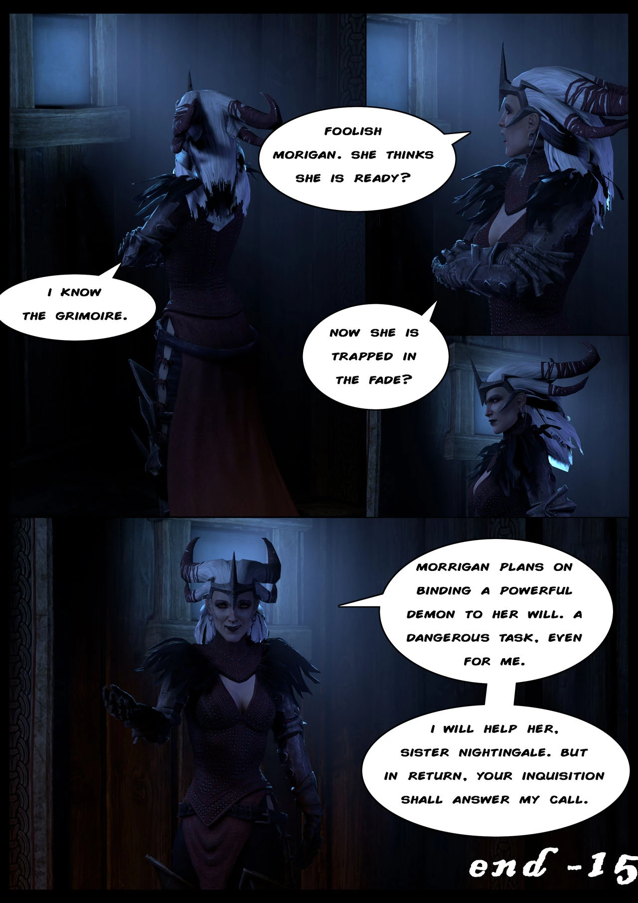 Of Grimoires and Demons Part 2 porn comic picture 16