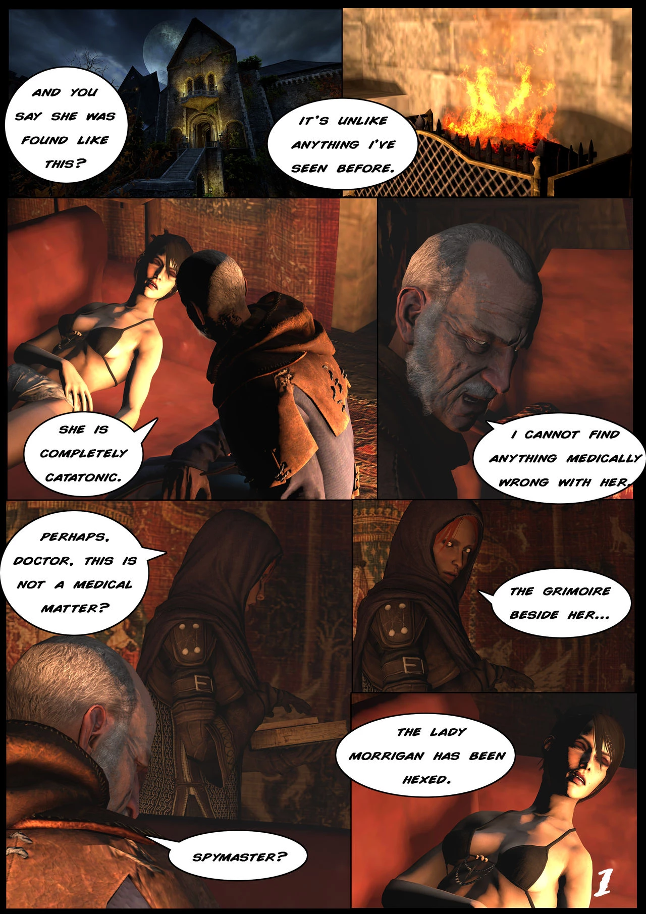 Of Grimoires and Demons Part 2 porn comic picture 2